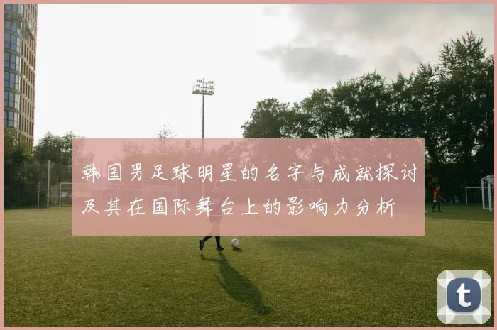 韩国男足球明星的名字与成就探讨及其在国际舞台上的影响力分析
